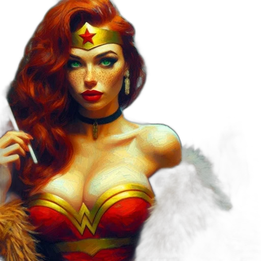 comic book art, fantasy art, concept art, photorealistic transparent PNG cut-out