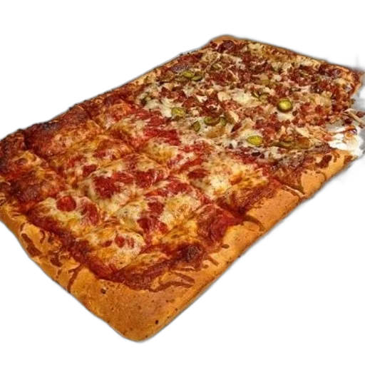 food, 3d render, large, pizza transparent PNG cut-out