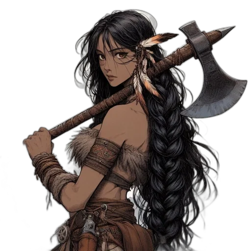 staff, sword, weapon, fantasy art transparent PNG cut-out