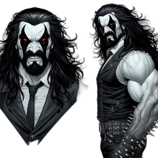 concept art, comic book art, fantasy art, cartoon transparent PNG cut-out