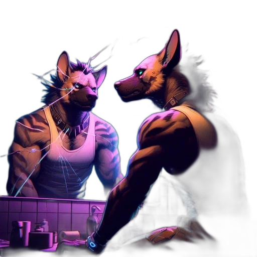 mask, creature, cyberpunk, concept art transparent PNG cut-out
