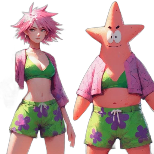 concept art, 3d render, watercolor, pixel art transparent PNG cut-out