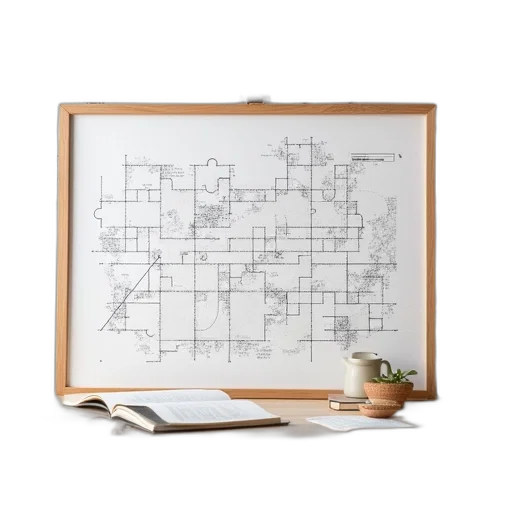 furniture, planning, board, problem transparent PNG cut-out