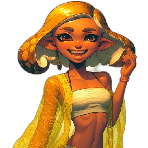 dress, staff, mask, face transparent PNG cut-out