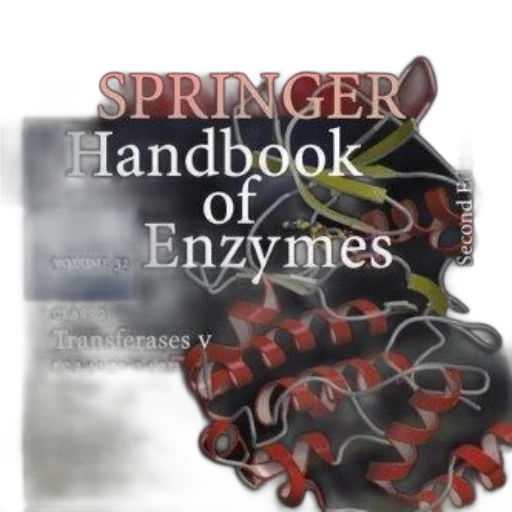 cover, springer, handbook, enzymes transparent PNG cut-out