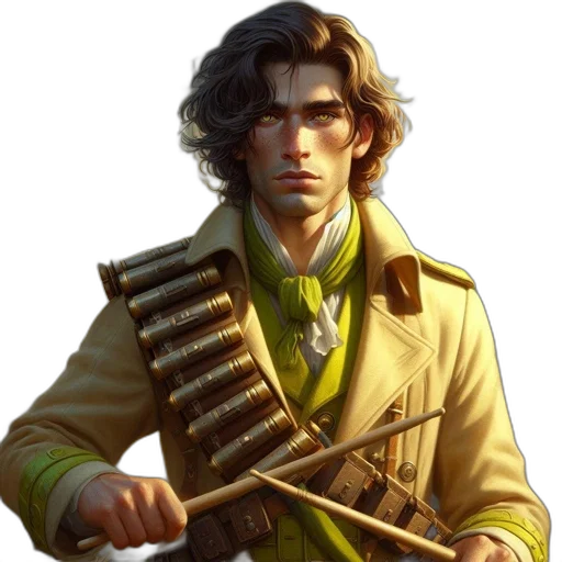 staff, jacket, weapon, sword transparent PNG cut-out