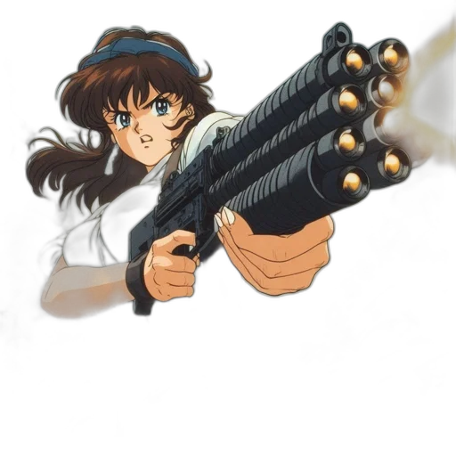 weapon, sword, staff, anime transparent PNG cut-out