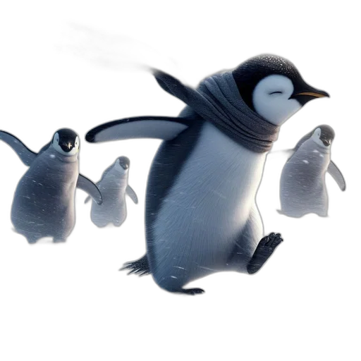 animal, staff, concept art, 3d render transparent PNG cut-out