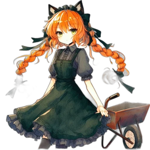 staff, dress, weapon, animal transparent PNG cut-out