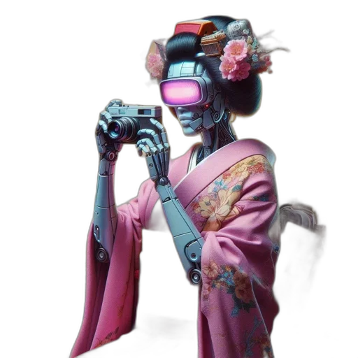 robot, staff, weapon, mask transparent PNG cut-out