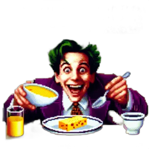 food, robot, comic book art, concept art transparent PNG cut-out