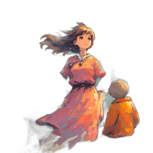 dress, face, weapon, robot transparent PNG cut-out