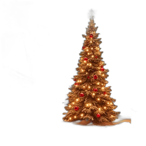 tree, staff, 3d render, photorealistic transparent PNG cut-out