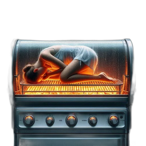 food, cyberpunk, concept art, photorealistic transparent PNG cut-out