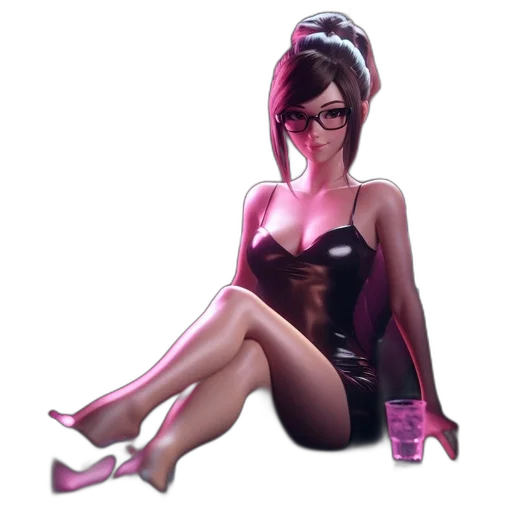 dress, concept art, fantasy art, pixel art transparent PNG cut-out