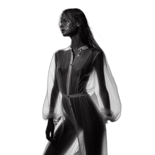 dress, jacket, face, crown transparent PNG cut-out