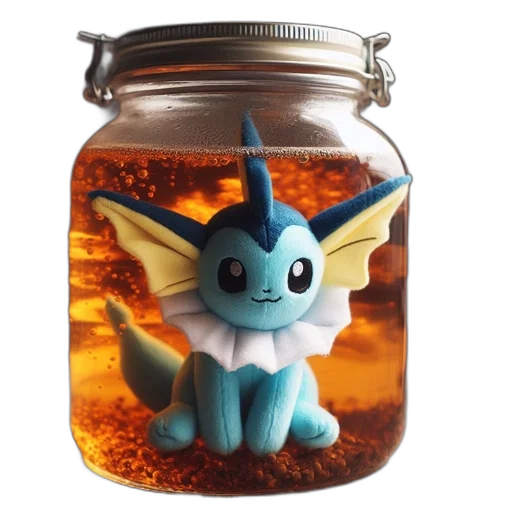 dragon, creature, bottle, animal transparent PNG cut-out