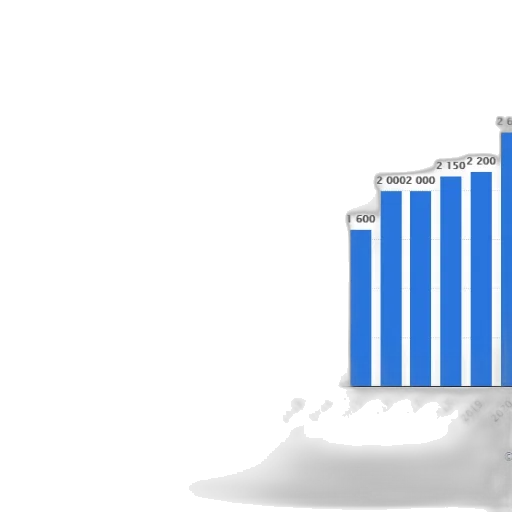 bar, chart, shows, growth transparent PNG cut-out