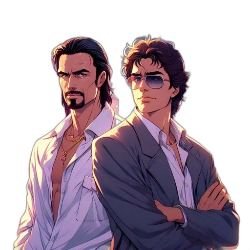 comic book art, cartoon, concept art, anime transparent PNG cut-out