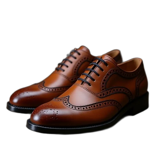 shoes, photorealistic, 3d render, mens transparent PNG cut-out