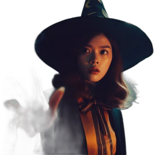 hat, staff, mask, face transparent PNG cut-out