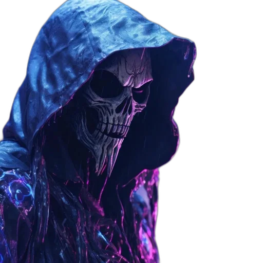 jacket, mask, face, creature transparent PNG cut-out