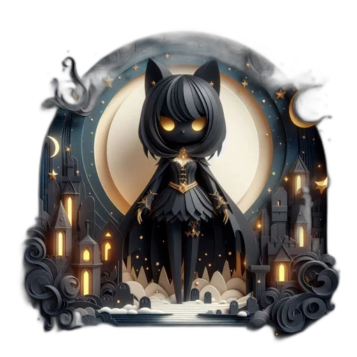 fantasy art, concept art, pixel art, comic book art transparent PNG cut-out