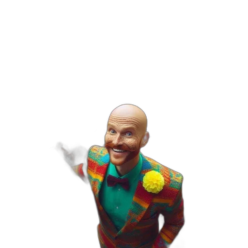 robot, jacket, face, creature transparent PNG cut-out
