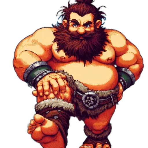 pixel art, concept art, fantasy art, comic book art transparent PNG cut-out