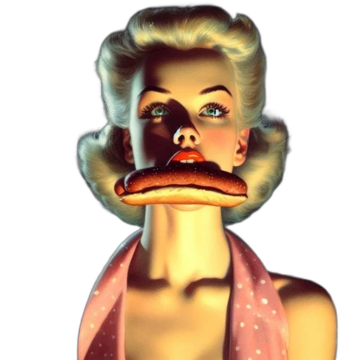 face, mask, staff, creature transparent PNG cut-out