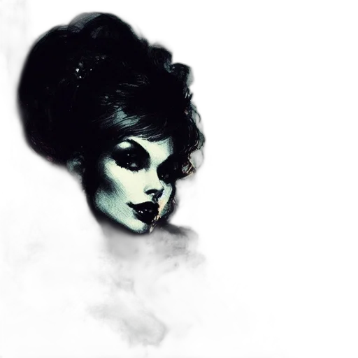 mask, crown, face, creature transparent PNG cut-out