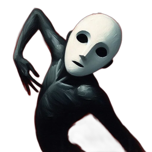 mask, creature, robot, face transparent PNG cut-out