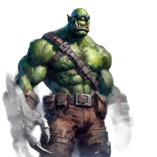 concept art, comic book art, fantasy art, photorealistic transparent PNG cut-out