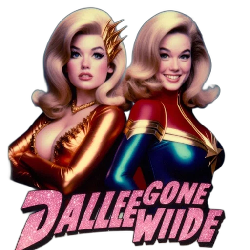 comic book art, concept art, cartoon, two transparent PNG cut-out