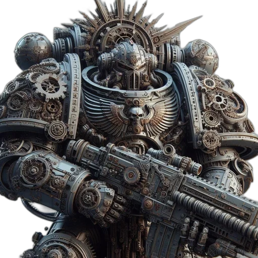 robot, weapon, sword, crown transparent PNG cut-out