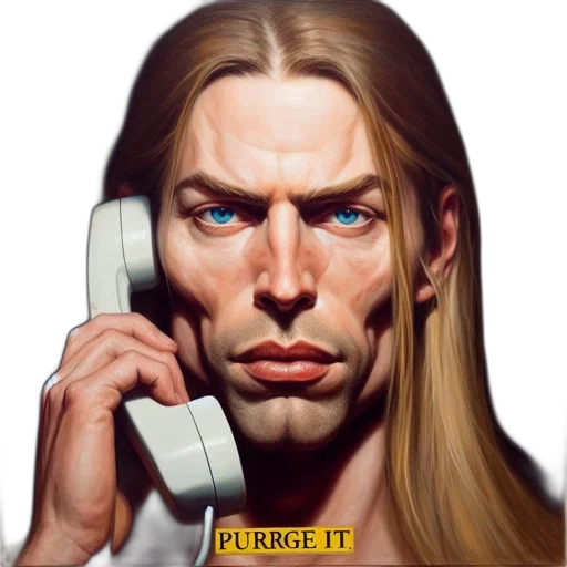 face, robot, comic book art, cyberpunk transparent PNG cut-out