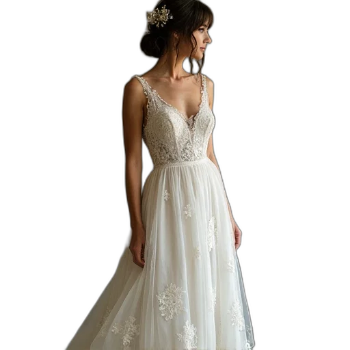 dress, vintage, wedding, ideas transparent PNG cut-out