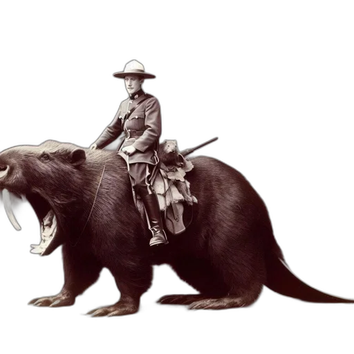 animal, creature, hat, dragon transparent PNG cut-out