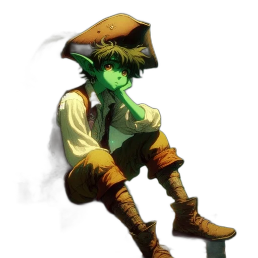 mask, staff, hat, weapon transparent PNG cut-out