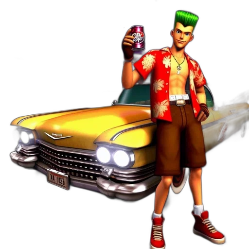 car, weapon, concept art, 3d render transparent PNG cut-out