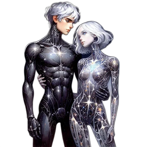 robot, cyberpunk, concept art, comic book art transparent PNG cut-out