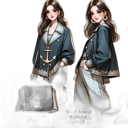 jacket, concept art, fantasy art, photorealistic transparent PNG cut-out