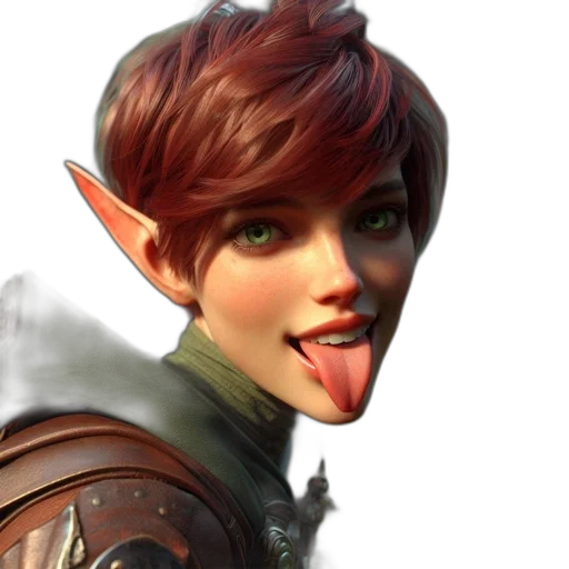 face, staff, dragon, fantasy art transparent PNG cut-out