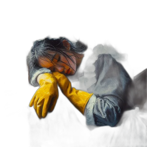 mask, face, staff, jacket transparent PNG cut-out
