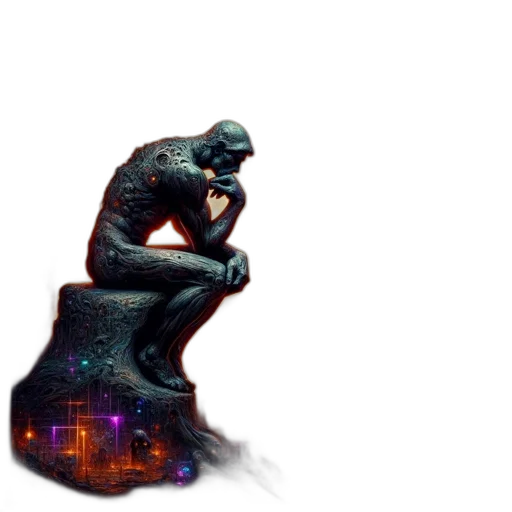 robot, creature, cyberpunk, concept art transparent PNG cut-out
