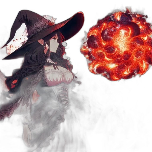 hat, weapon, staff, dragon transparent PNG cut-out
