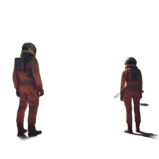 robot, staff, jacket, mask transparent PNG cut-out