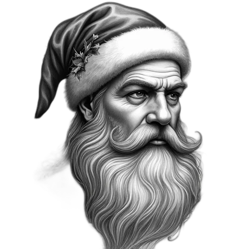 hat, face, fantasy art, photorealistic transparent PNG cut-out