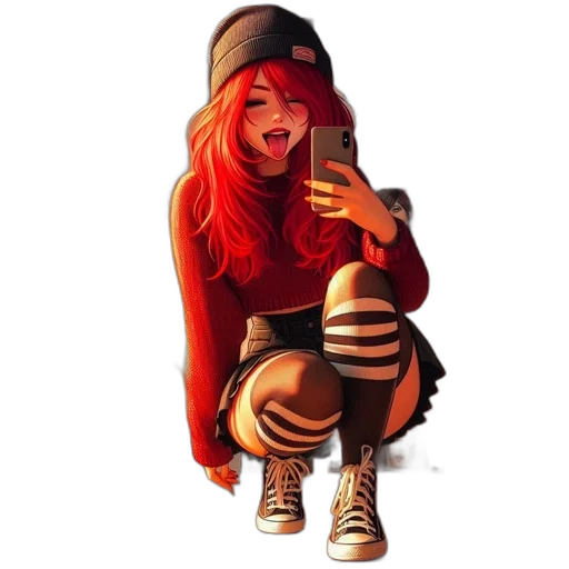 hat, jacket, face, dress transparent PNG cut-out