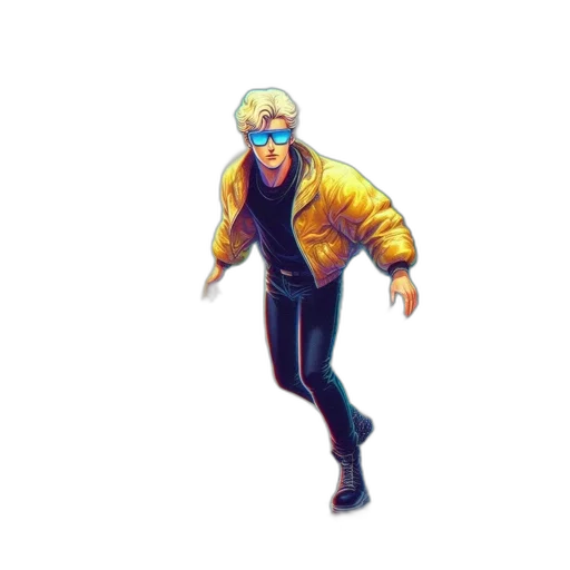 jacket, mask, robot, creature transparent PNG cut-out